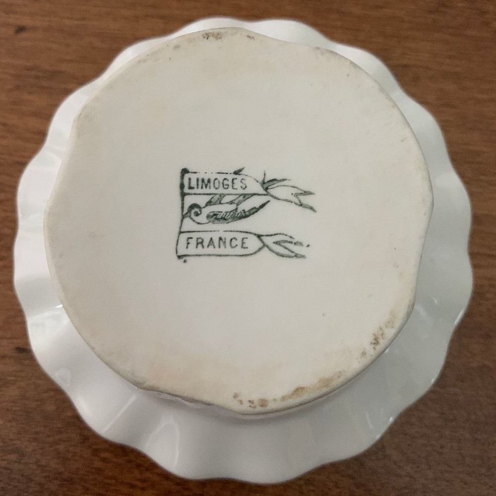 Limoges Antique Porcelain Dish - Picture 5 of 9